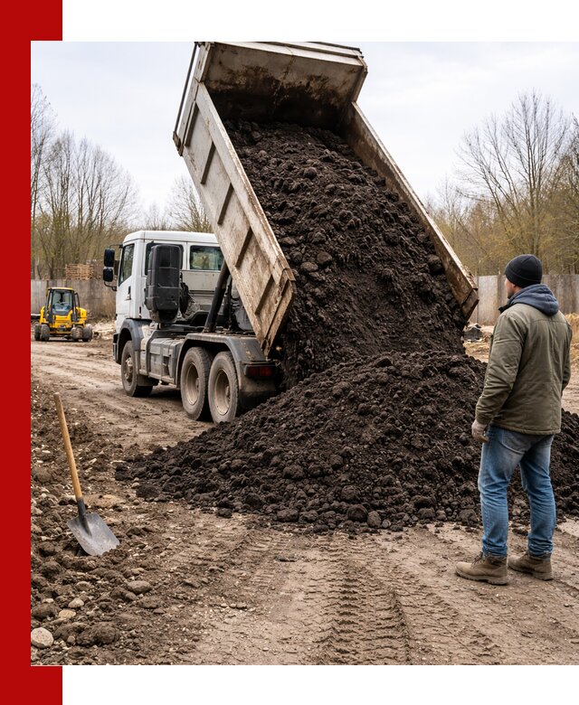 Доставка чернозема навалом в Киселёвске быстро и выгодно