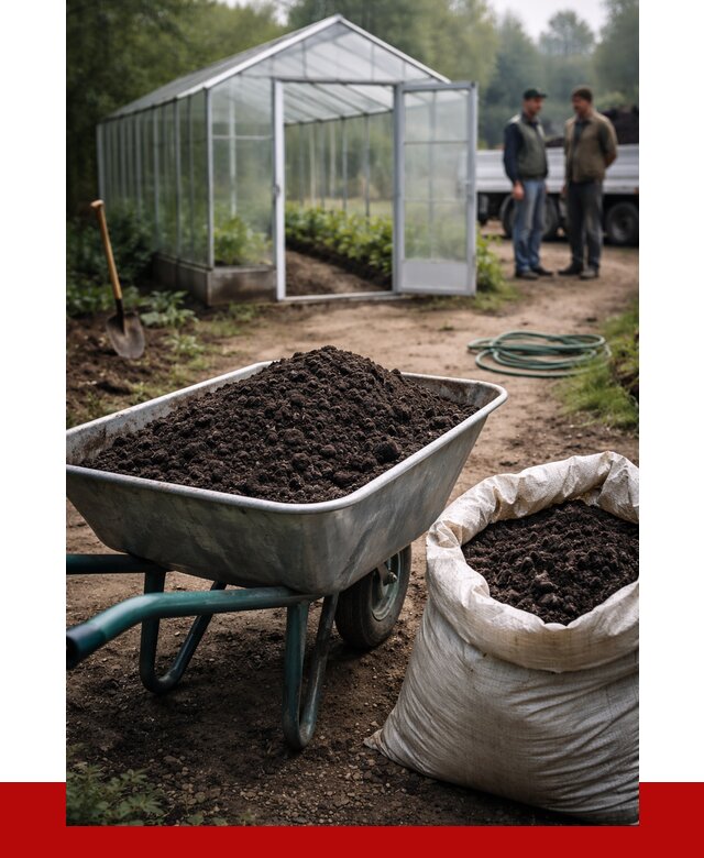 Чернозем для теплицы в Киселёвске с доставкой от 1542 р. | ПРОНЕРУДКис