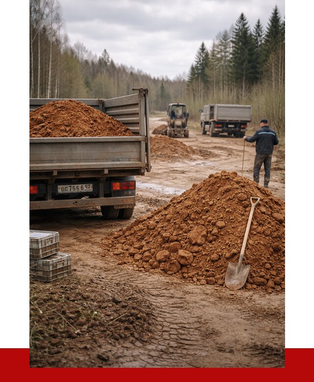 Глина и суглинки в Киселёвске от 4626 р. за куб | ПРОНЕРУДКис