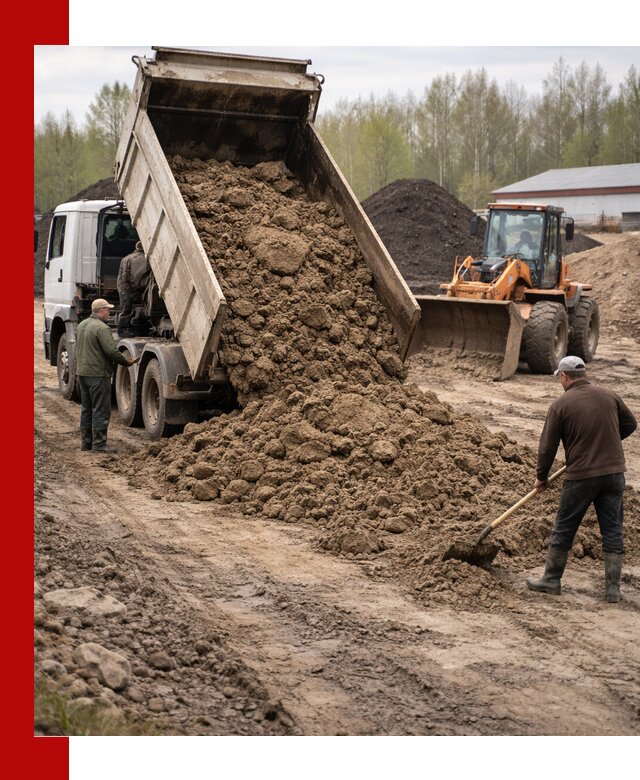 Доставка глин и суглинков в Киселёвске оптом и вкрай