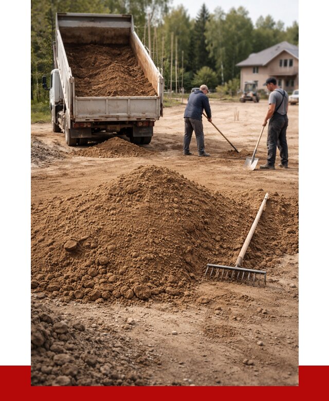 Суглинок для планировки в Киселёвске с доставкой от 4318 р. | ПРОНЕРУДКис