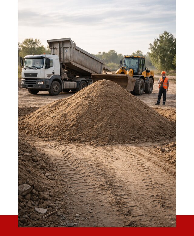 Купить песчаный грунт с доставкой в Киселёвске от 4318 р. | ПРОНЕРУДКис