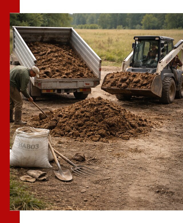 Доставка конского навоза в Киселёвске с разгрузкой и доставкой на объект