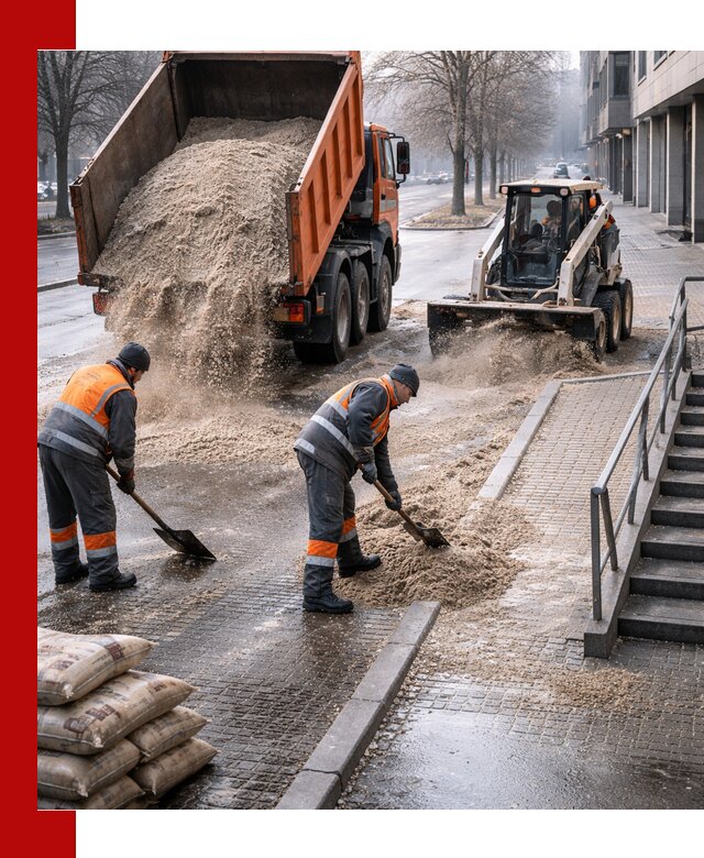 Поставка противогололедных материалов в Киселёвске