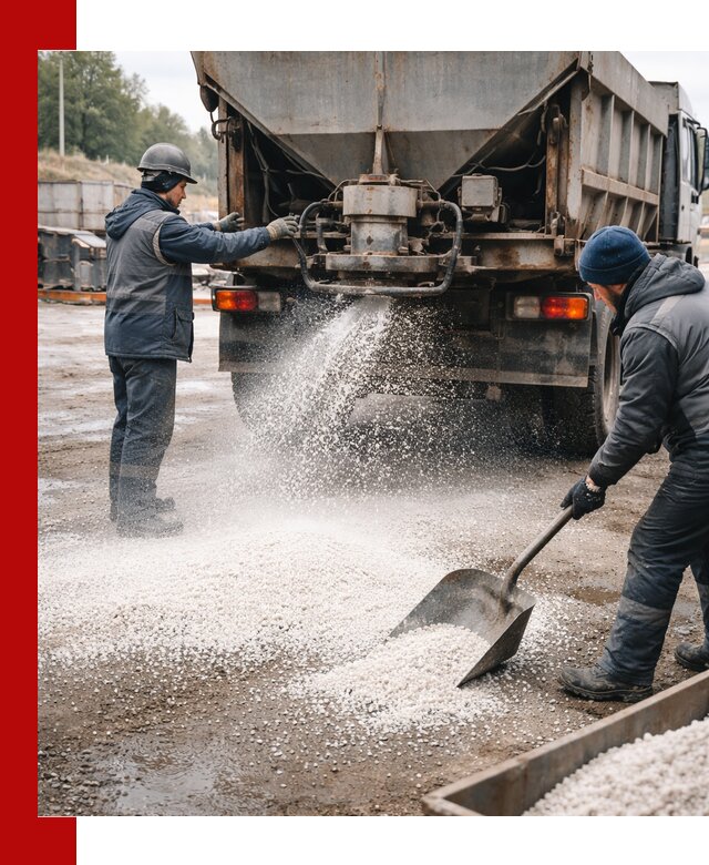 Доставка и продажа хлористого кальция в Киселёвске