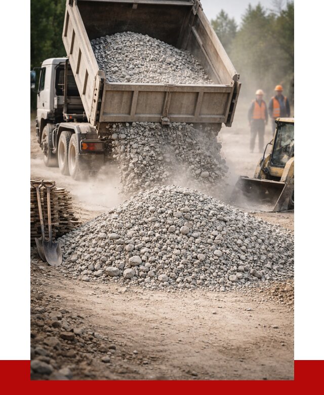 Купить дробленый бетон в Киселёвске от 1748 р./куб | ПРОНЕРУДКис