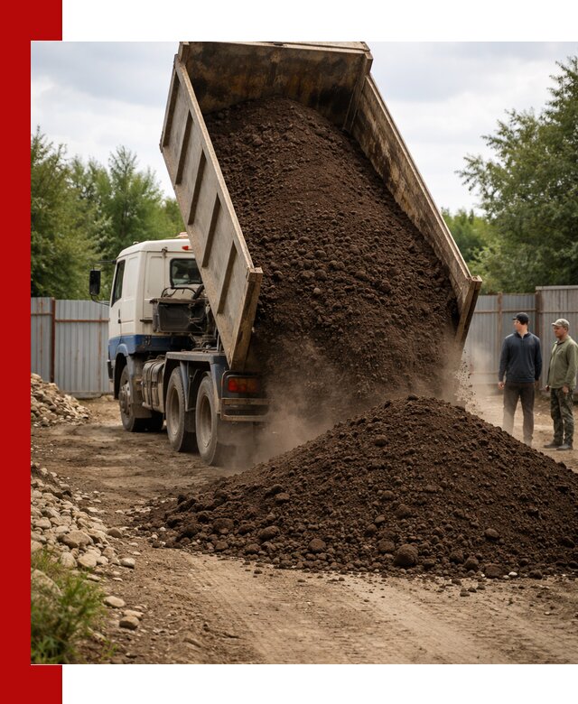 Доставка самосвалом 10 кубов в Киселёвске быстро и надёжно