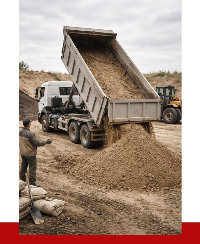 Доставка самосвалом 20 кубов в Киселёвске от 7711 р. | ПРОНЕРУДКис