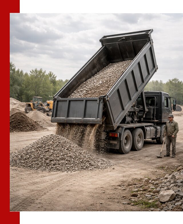 Доставка самосвалом 30 м3 по выгодным ценам в Киселёвске