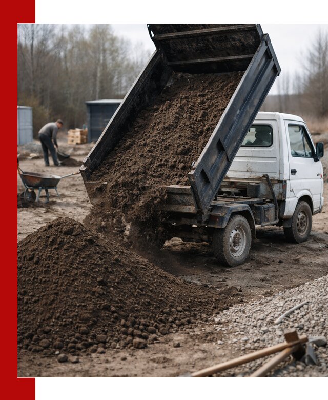 Аренда минисамосвала в Киселёвске для доставки сыпучих материалов