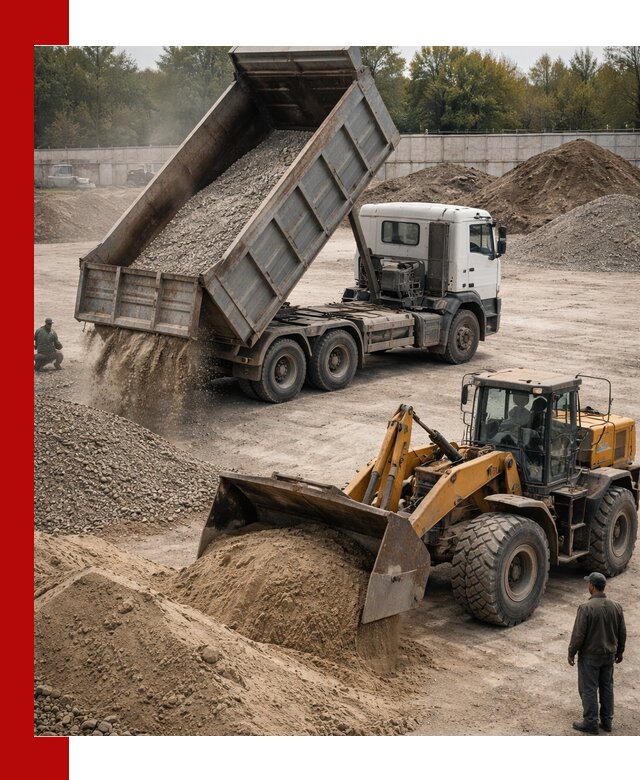 Перевозка сыпучих грузов самосвалами и бортовыми в Киселёвске