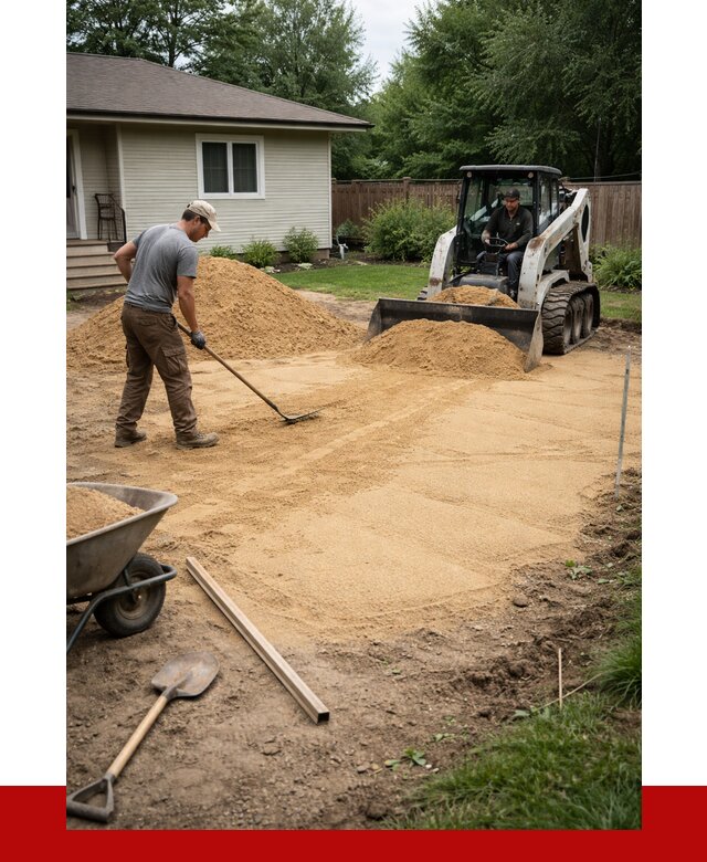 Отсыпка участка песком в Киселёвске, от 2570 р., ПРОНЕРУДКис