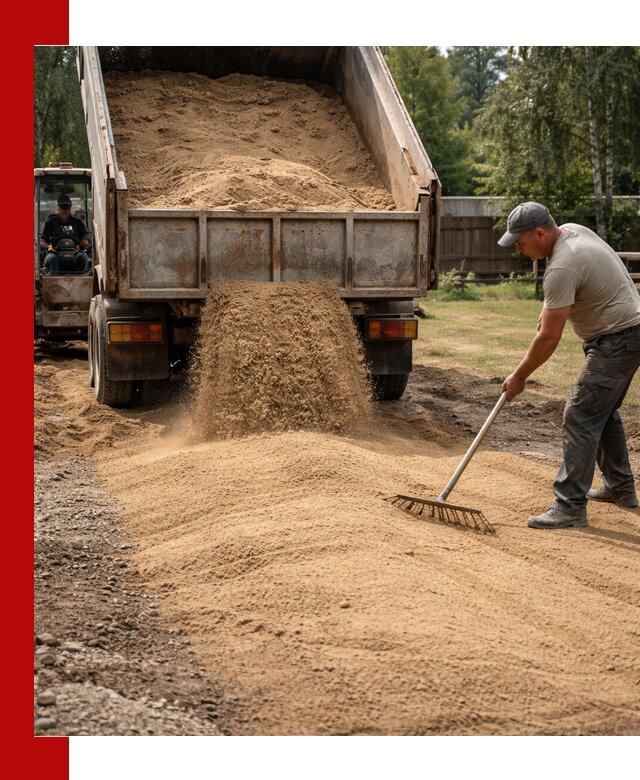 Отсыпка участка песком в Киселёвске быстро и качественно