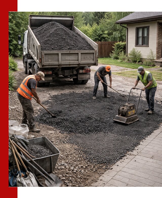 Асфальтовая крошка для двора с доставкой в Киселёвске